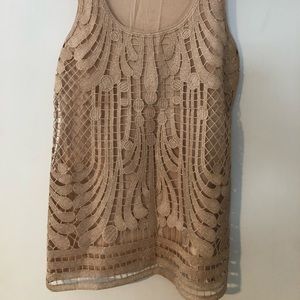 Shimmery tank top